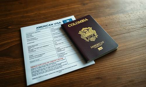 Soy colombiano puedo solicitar visa americana en España