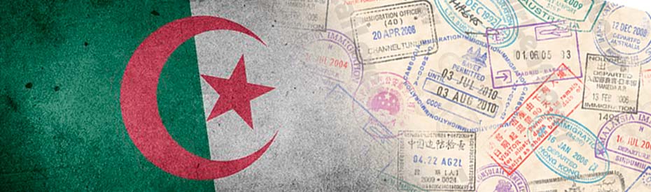 Servicio de visados para Argelia