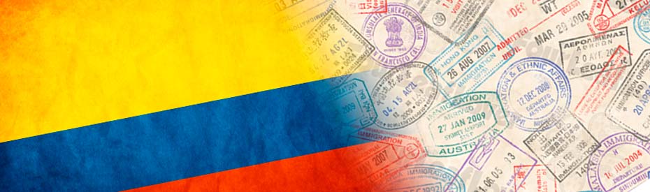 Servicio de visados para Colombia